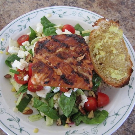 Laxsallad