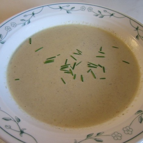 Trattkantarellsoppa