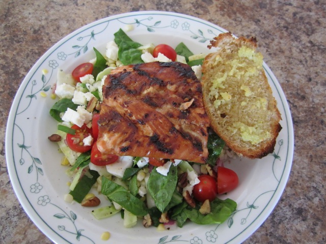 Laxsallad